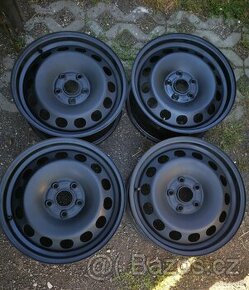 Plechové disky 5x112 R16 Š-Octavia 3,4 VW Golf 6,7,8 Seat - 1