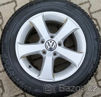 Originál alu disky VW Golf, Touran, Caddy 5x112 R15 Sima