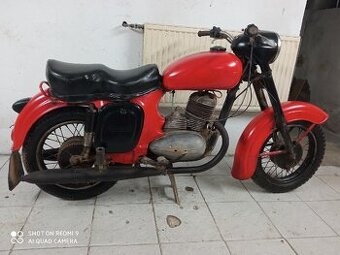 Jawa 250 353 kývačka