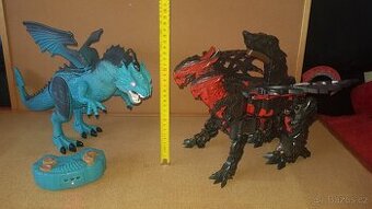 Transformers 1-step Turbo Changer Dragonstorm + Ledový drak - 1