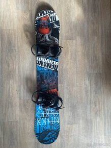 Komplet Snowboard Nitro 148, vázání Beany L (41-44)