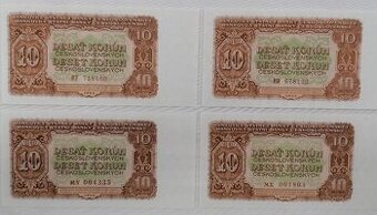 10korun Československých 1953 UNC - 1