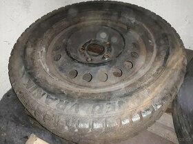 Plechová kola Octavia 2 195/65 r15 zimní