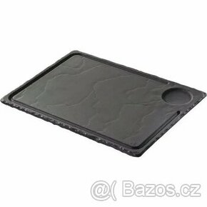 Steakový talíř 33 x 24 cm Basalt REVOL