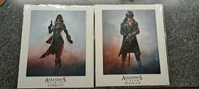 Assassassins creed Syndicate litografie Evie a Jacob Frye