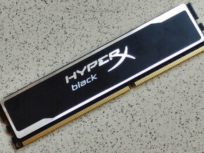 Kingston HyperX Black 4GB DDR3-1600 CL9 SDRAM - 1