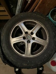 Alu kola r15 5x100 s letní pneu, VW koncern