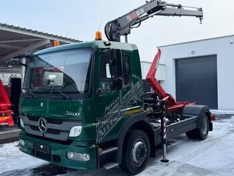 MERCEDES-BENZ ATEGO 1218 HÁKOVÝ NOSIČ HYDRAULICKÁ RUKA HIAB