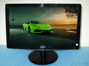 19“ IPS LED Monitor Philips 196V3LAB 1366x768 DVI - 1