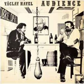 LP Václav Havel ‎– Audience (1979, Šafrán 78)