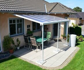 Sierra 4200 bílá 3 x 4,25 - hliníková pergola