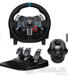 Prodám herní volant Logitech G29 s řadicí pákou