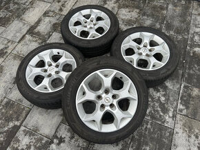 ALU Kola Borbet R16" 5x110 pneumatiky 205/55 R16