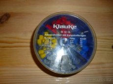 Klauke izolované lisovací dutinky, sada dutinek 4 - 16mm²-