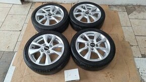 Alu kola Ford 15" 4x108 letní pneu 195/45 R15 4-5mm Fiesta