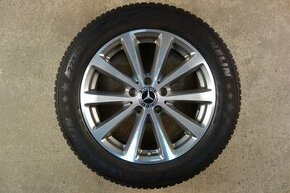 Mercedes E Klasse W213 alu kola 5x112 225/55/17 zimní, čidla - 1