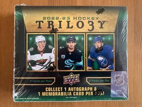 2022-23 Upper Deck Trilogy Hobby Box - 1