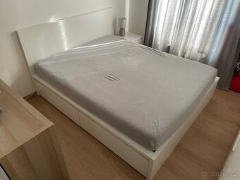 Manželska postel IKEA MALM 160x200