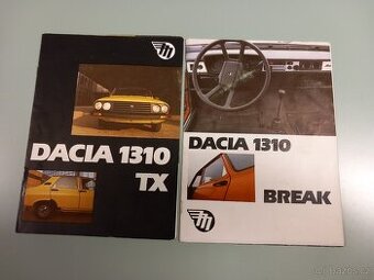 Dacia 1310 - dva dobové prospekty Mototechny