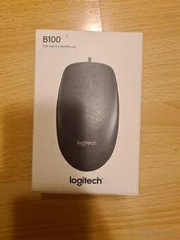 Logitech B100 Optical USB Mouse černá nová nepoužitá - 1