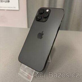 iPhone 14 Pro Max 128GB black, pěkný stav, 12 měsíců záruka