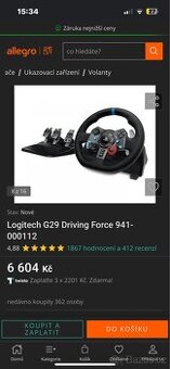 Prodám logitech g 28