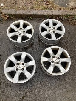 Alu 4x108 16 Peugeot Citroen hlinkové disky rovné originál -