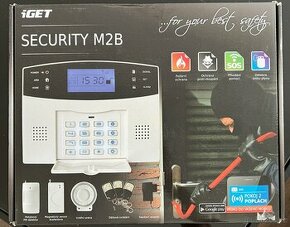 iGET SECURITY M2B - bezdrátový GSM alarm CZ