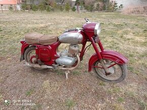 Jawa 250 s TP a Špz