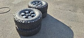 Originální kola Toyota 6x139,7,x Pneu BF Goodrich 265/75 15R