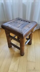 Bambusová stolička 25x25 cm - 1