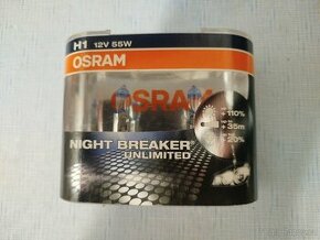 Žárovky OSRAM Night Breaker Unlimited H1 - 1