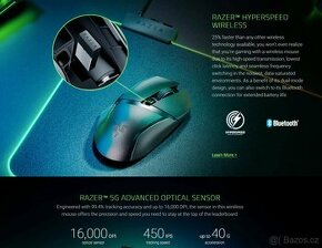 Myš bezdrátová Razer Basilisk X Hyperspeed