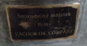 Čerpací stojan -Vacuum oil company - 1