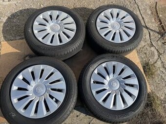 Letní kola 5x112.r16. Pneu 215/60/16. Škoda,Vw, Audi, Seat.