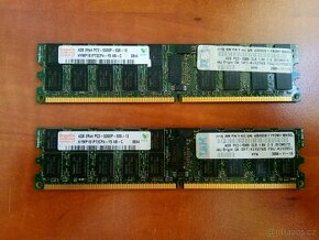 Pameti do PC Hynix 2x4GB PC2-5300 DDR2-667MHz