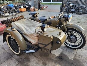 Ural,Dněpr K 750 se sidecar po renovaci