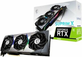 MSI GeForce RTX 3080 SUPRIM X 10G - top stav, záruka