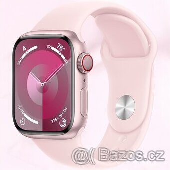 Apple watch 9 41 LTE (cellular) růžové (pink)