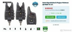 Sada Signalizátorů Flajzar Fishtron Q9 RGB TX 2+1