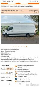 Mercedes sprinter 316 pozor jeto podvod