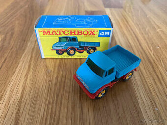 Matchbox č. 49 Unimog vč. origo boxu