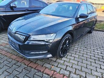 Škoda Superb iV sportline TSI 160kw,Matrix,kessy,tažné,DCC