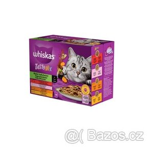 Kapsičky pro kočky WHISKAS Tasty Mix / Pure Delight (Junior)