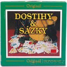 Desková hra - Dostihy a sázky - RETRO verze - pro sběratele