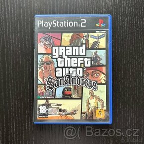 Grand Theft Auto San Andreas hra pro Playstation 2