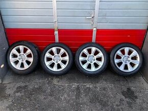 ALU kola Audi 17" 8J ET26 + letní 225/55/R17