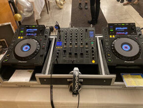 Pioneer DJM-800 mix s 2x CDJ-900 + Case