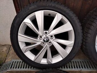 ZÁNOVNÍ zimní alu sada Škoda Fabia IV 17" 5x100