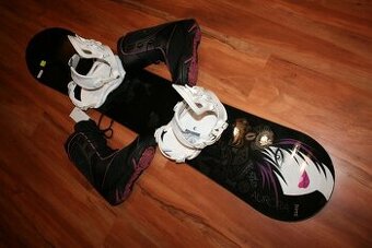 snowboard elan 146 cm , novy , boty 39